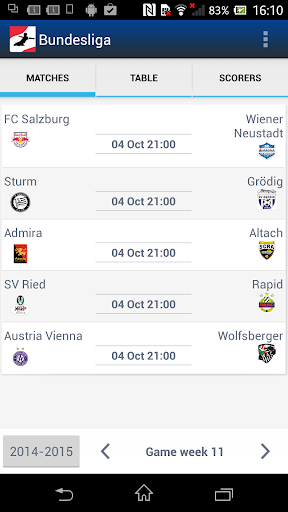 Bundesliga - Austrian Fußball