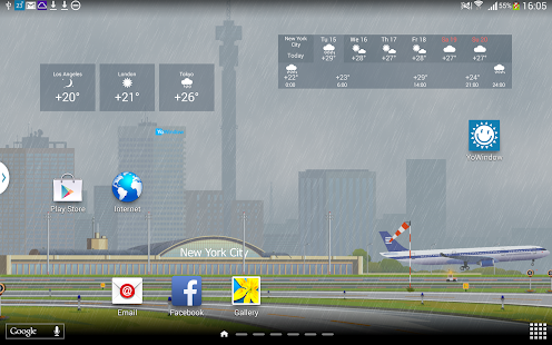 YoWindow Wetter apk cracked download - screenshot thumbnail