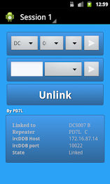 ircDDB remote for android 2.x poster 1