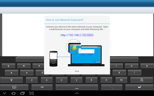 Network Keyboard