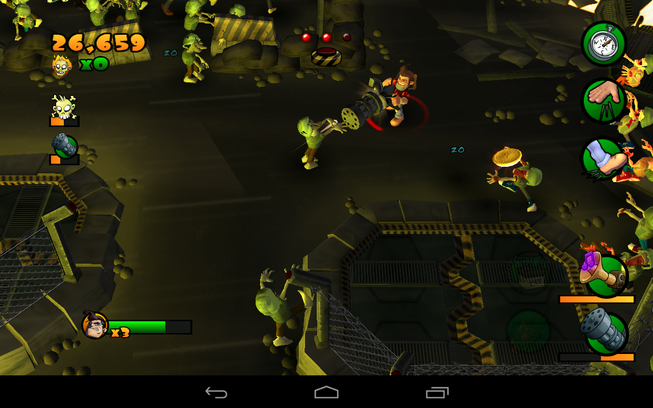 Burn Zombie Burn - screenshot