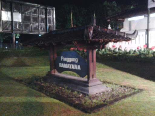 Panggung Ramayana Entrance Sign