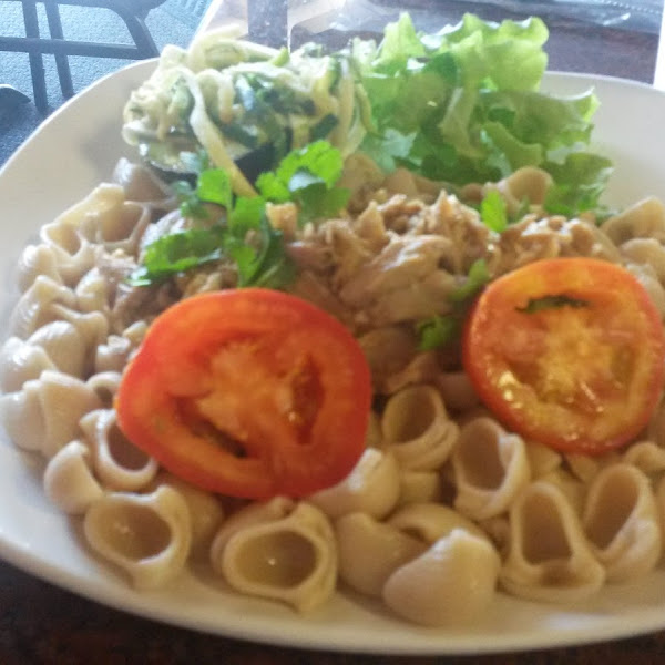 amazing GF pasta (call ahead to make sure it is available)