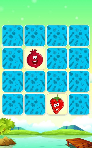 Fruits Memory Match Game
