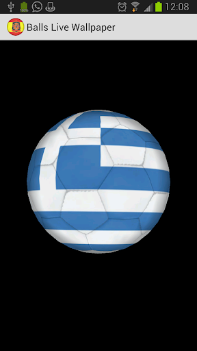 3D Ball Greece LWP