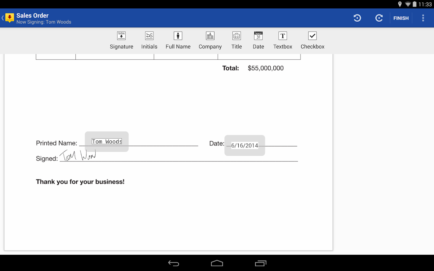 DocuSign - Sign & Send Docs - screenshot