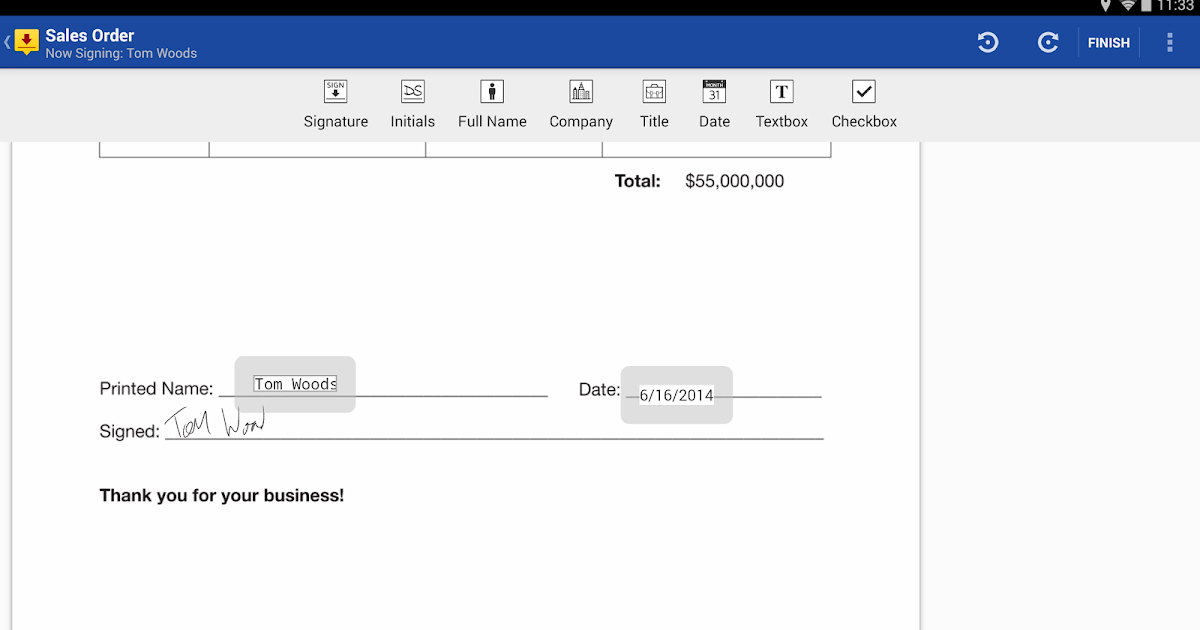 Being Free: **App REVIEW** DocuSign