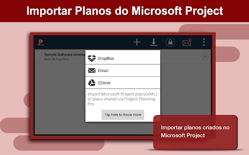  Project Planning Pro: miniatura da captura de tela  