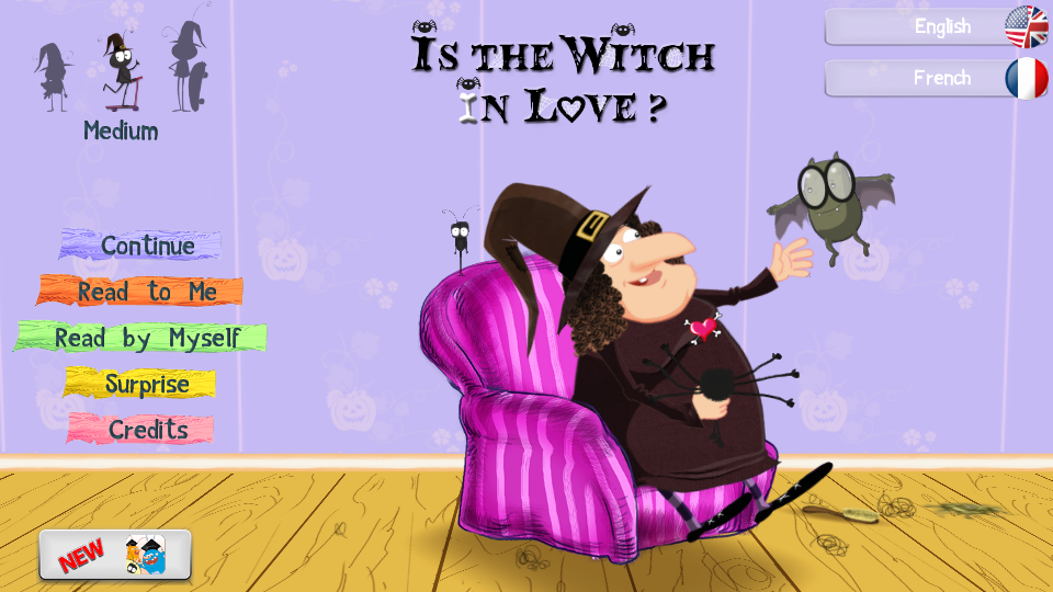 Android application Is the Witch in Love? screenshort