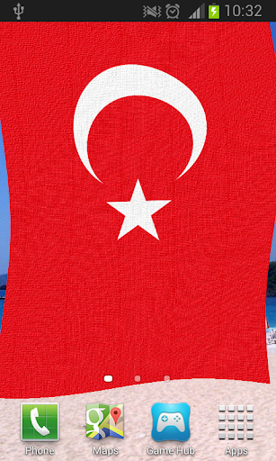 Turkey Flag Live Wallpaper