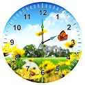 Springtime Analog Clock icon
