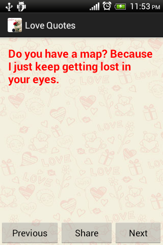 Love Valentine day Quotes Free - screenshot