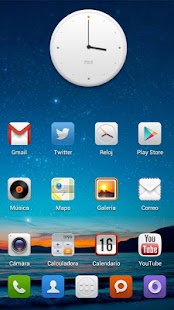 SIMUI Next Launcher 3D Theme - screenshot thumbnail