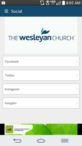 Wesleyan Events