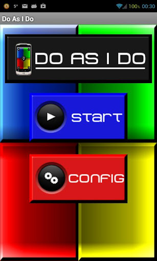 Do As I Do - A Memory Game