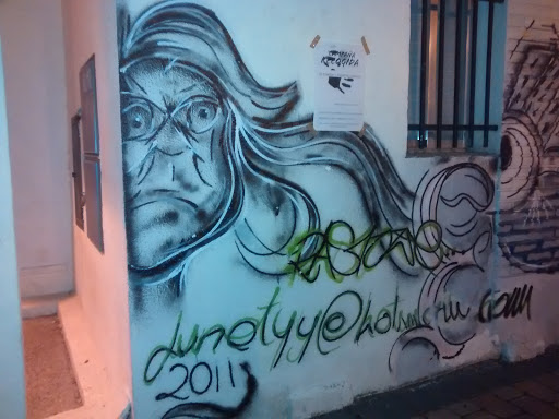 Angry Old Woman Graff