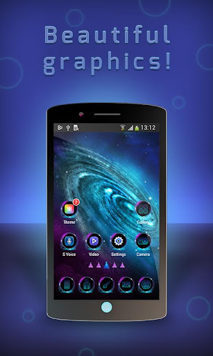 GO Launcher Galaxy Theme