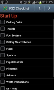 Lastest FSX Checklist APK for Android
