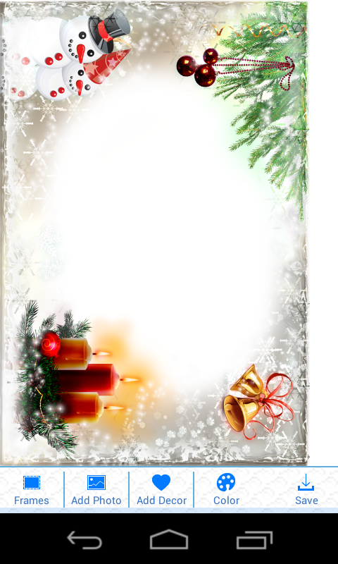 Christmas Photo Frames Screen 2