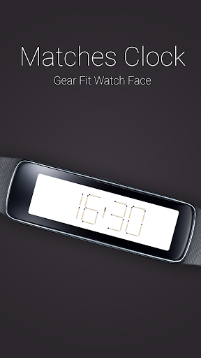 Matches Clock for Gear Fit