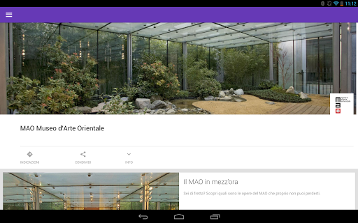 【免費旅遊App】MAO Museo d'Arte Orientale-APP點子