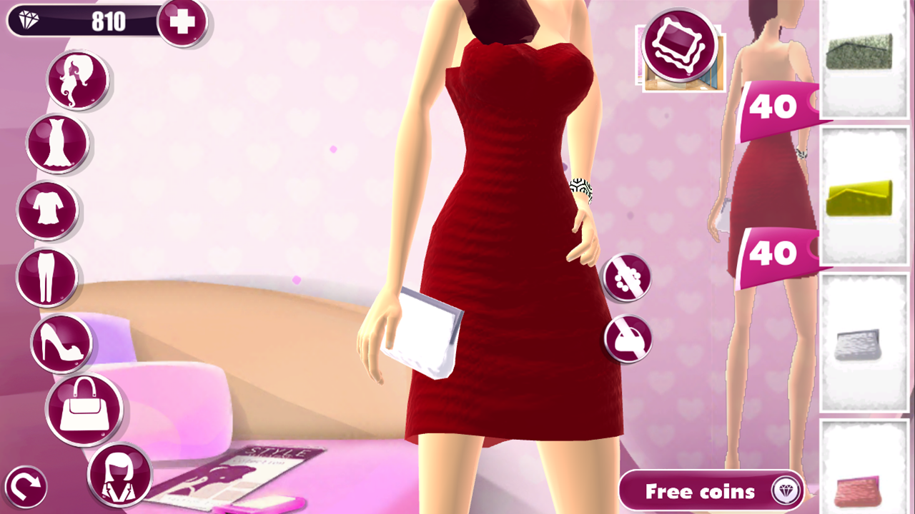   Jogo Vestir e Maquiar Meninas: captura de tela 