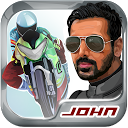 John Abraham : Drag Racer mobile app icon