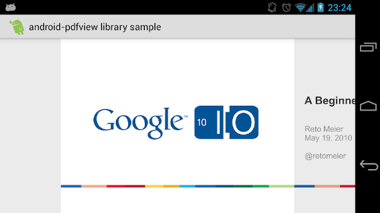 android-pdfview library sample