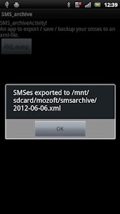 Download SMS archive APK