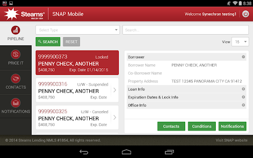 Stearns SNAP Mobile Screenshots 10