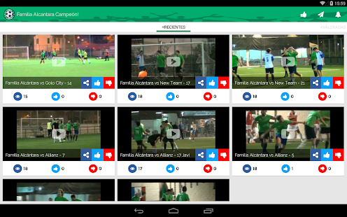 Free Goles Familia Alcántara 14/15 APK for Android