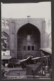 Moskee van de Sjah (Masjed-e Shah) in Isfahan, Perzië