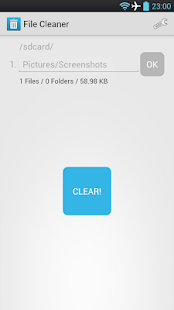File Cleaner Delete file