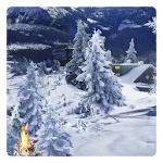 Cover Image of Télécharger Fond d'écran animé de neige d'hiver 1.2 APK