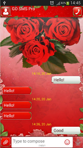 GO短信红玫瑰