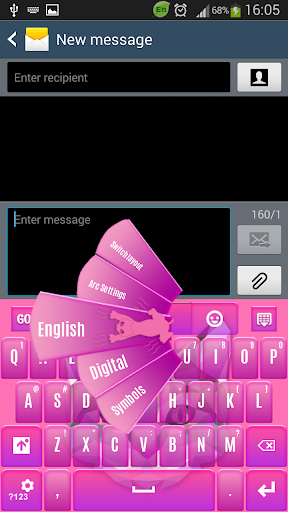 粉红猫键盘