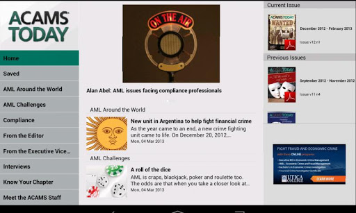 【免費新聞App】ACAMS Today Tablet-APP點子