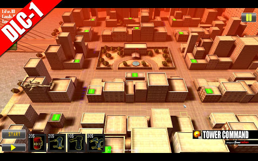 لعبة الدفاع عن المدينة مثيرة تحميل كامل Tower Command HD v1.8