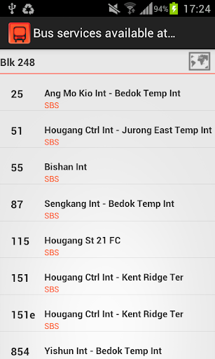 【免費旅遊App】SG Bus Stops-APP點子