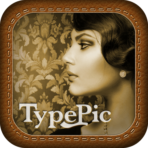 TypePic-的裝飾字母大小寫的圖像和過濾器！時尚照片處理 攝影 App LOGO-APP開箱王