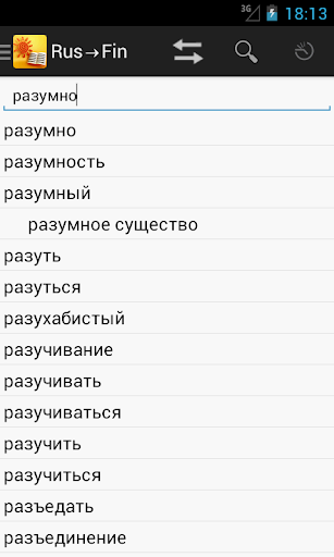 RussianFinnish Dictionary