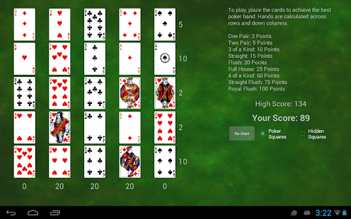 Poker Squares Screenshots 0