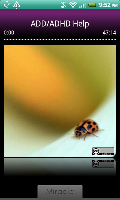 Android application ADD/ADHD Help screenshort