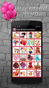 Free Download Happy Birthday Card Stickers APK for Android