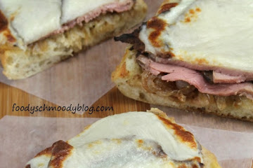 Open Faced Roast Beef Melts