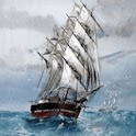Offshore Sailing In Rain Storm logo