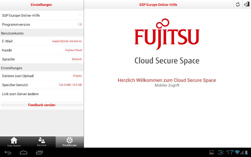 【免費商業App】Fujitsu Cloud Secure Space-APP點子