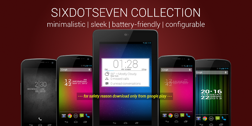 SDS2 Clock Widget Screen 3
