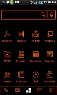 How to mod LightWorks Orange ADW Theme 1.5 unlimited apk for laptop