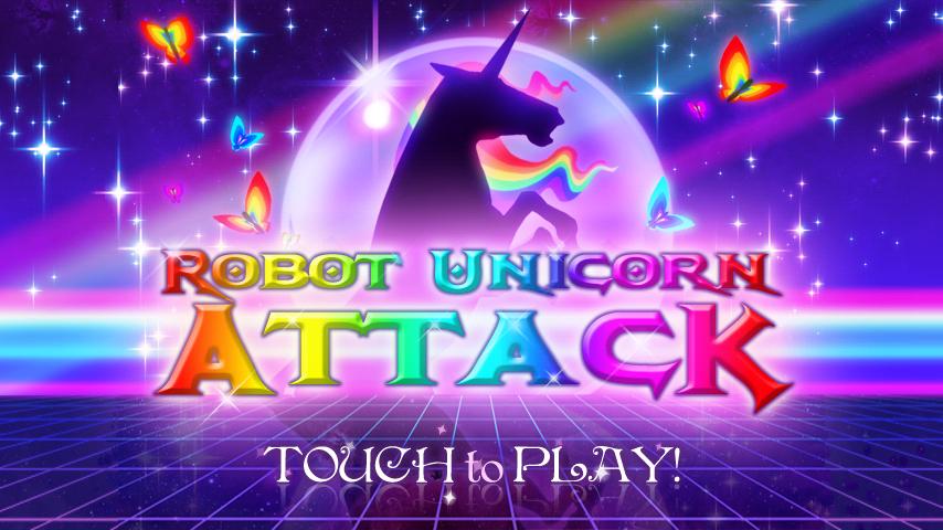 Android application Robot Unicorn Attack screenshort